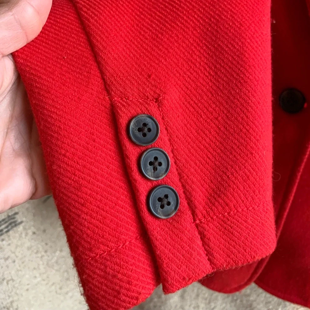 Beautiful red blazer from Old Navy women’s size large - Picture 8 of 16
